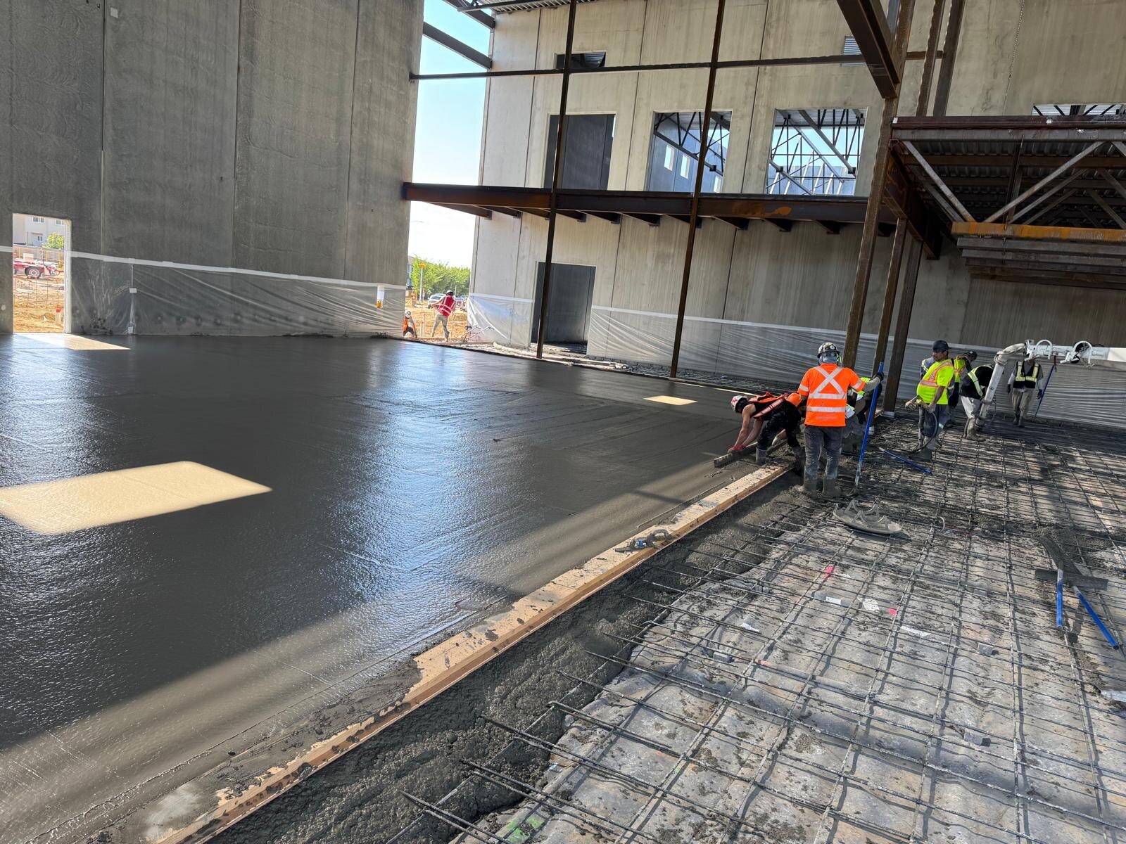 Concrete project completed by Diamond Concrete Works Ltd.